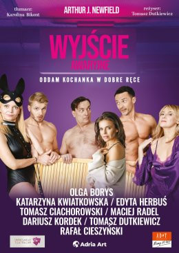 Chorzów Wydarzenie Spektakl Wyjście awaryjne - oddam kochanka w dobre ręce