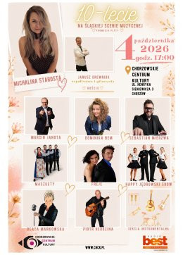 Chorzów Wydarzenie Koncert 10 lat na śląskiej scenie muzycznej | Jubileusz i premiera nowej płyty