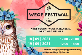 Chorzów Wydarzenie Festiwal Wege Festiwal w Chorzowie 18-19.09.2021