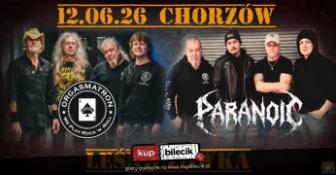Chorzów Wydarzenie Koncert ORGASMATRON - Motörhead & Lemmy Tribute + PARANOIC - Ozzy & Black Sabbath Tribute | Chorzów | 12.06.